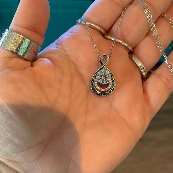 #52 Over 2 cttw Moissanite “I love you for always and forever” - Picture 9 of 9